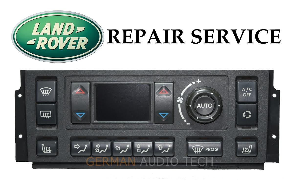 PIXEL REPAIR SERVICE 1995-2002 RANGE ROVER P38 CLIMATE CONTROL AC HEATER DISPLAY