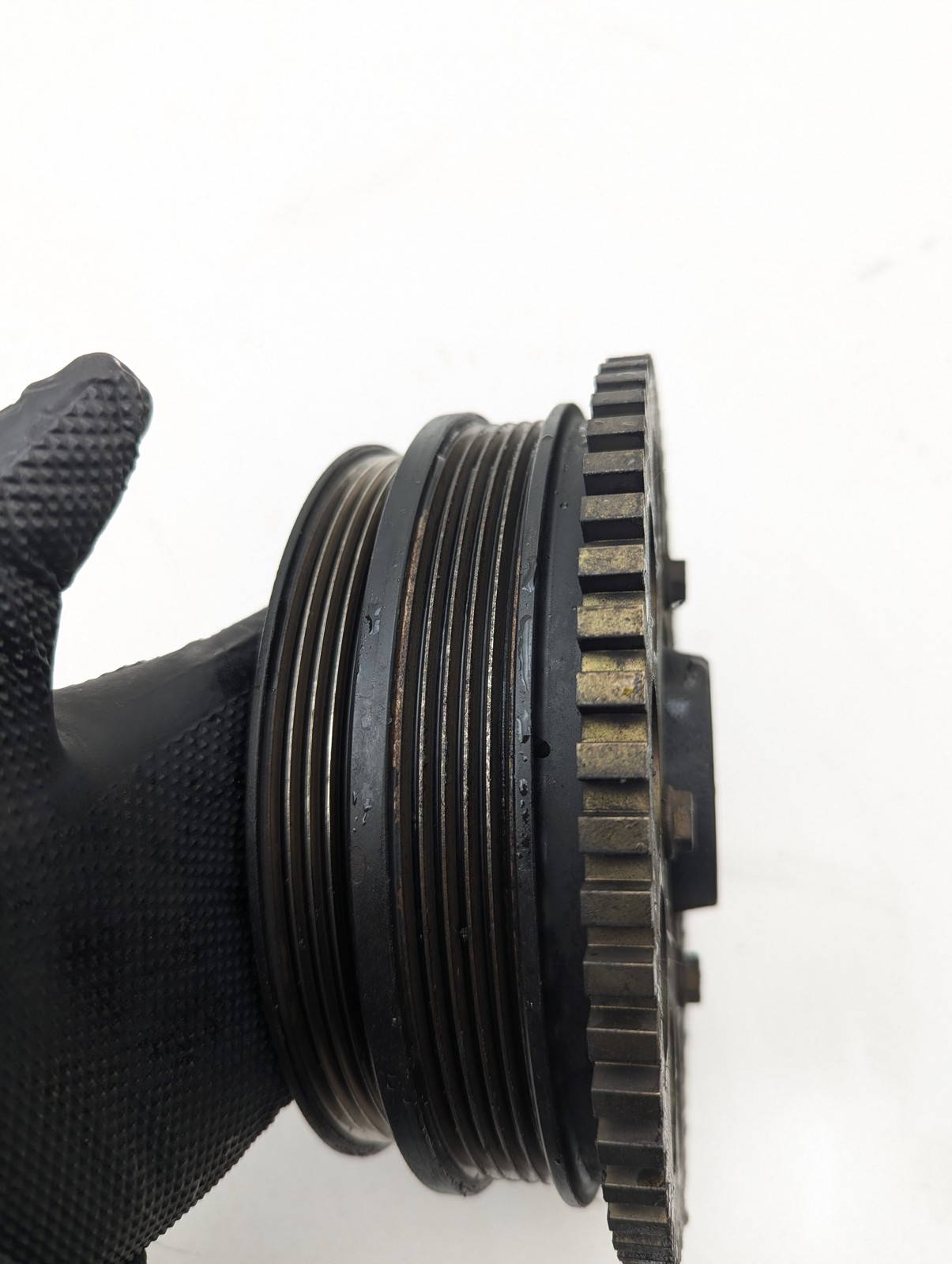 93-96 Jaguar XJS XJ6 AJ16 4.0 Engine Crankshaft Harmonic Balancer Pulley OEM