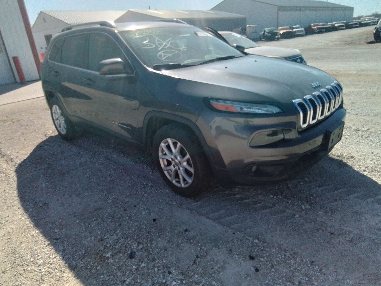 2015 Jeep Cherokee Radio Receiver 5" Display Screen w/o Satellite Radio