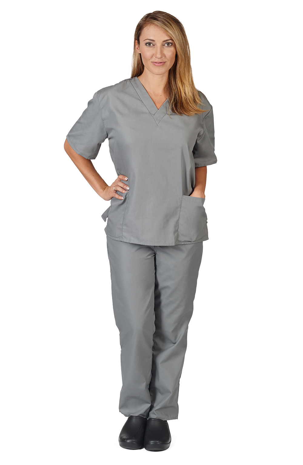 Medical Nursing Scrub Set NATURAL UNIFORMS Men Women Unisex Top Pants Hospital