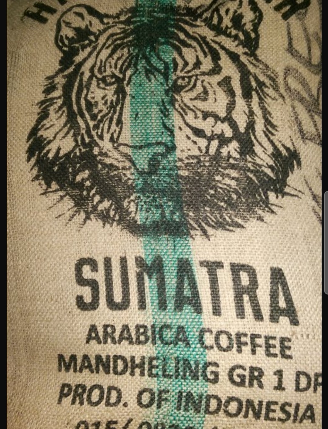 5LB INDONESIA SUMATRA MANDHELING UNROASTED GREEN COFFEE BEANS - ARABICA