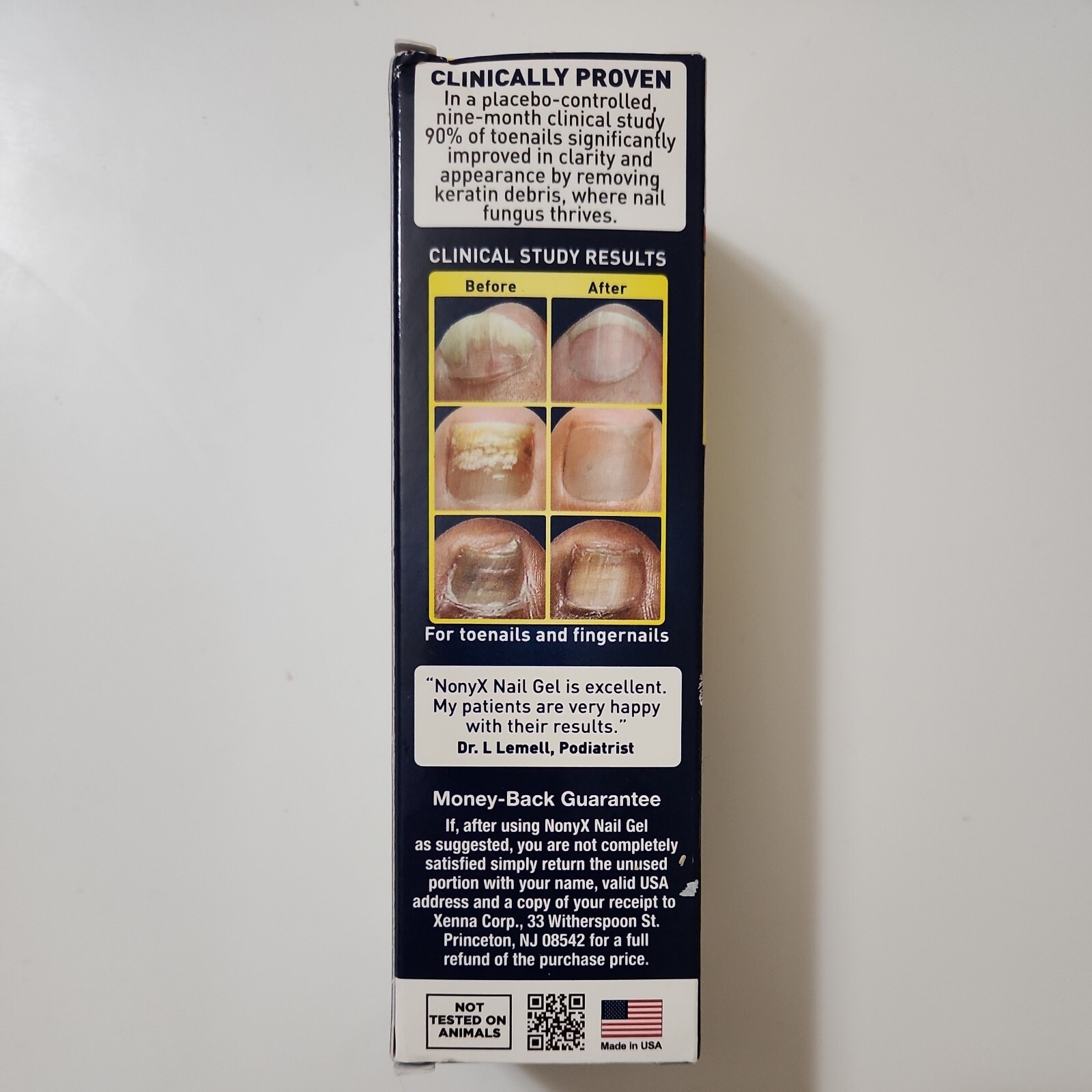 Nonyx Fungal Nail Gel Clarifying by Xenna 4 oz