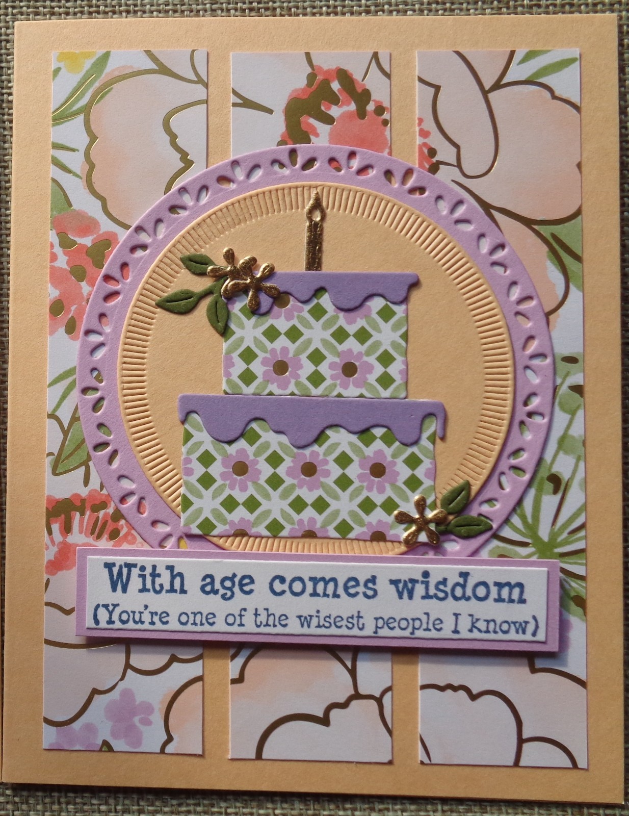 Stampin Up! Card Kit FUNNY BIRTHDAY Pretty Cake & Floral LOVELY & BEAUTIFUL dsp