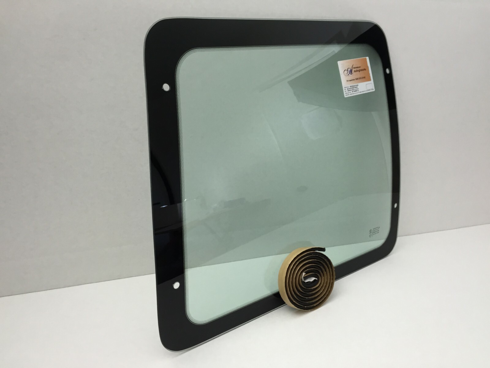 Fit 92-16 Ford Econoline Driver Left Rear Back Glass Stationary Clear