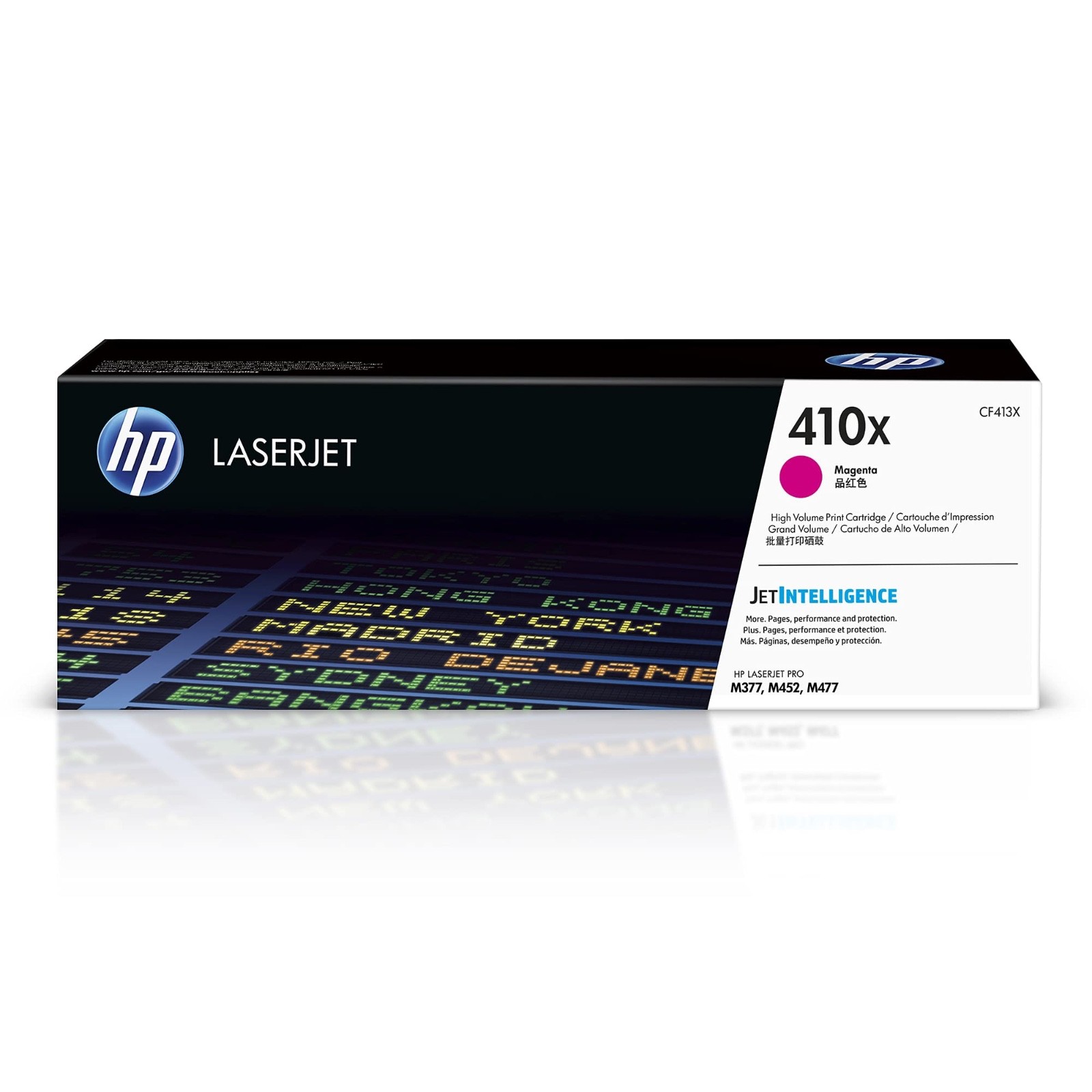 HP 410X High-Yield Toner Cartridge Set 4 Colour(Black,Cyan,Magenta,Yellow)