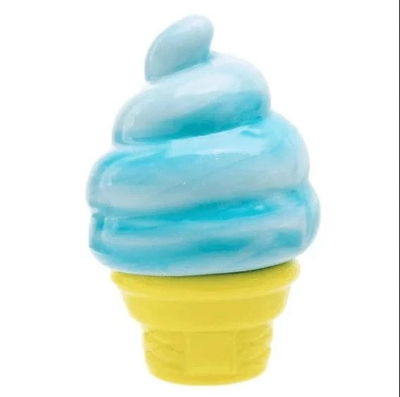 2026 BLUE NeeDoh NICE CREAM CONE Ice Cream Swirl Squishy Toy NEE DOH Stress Ball