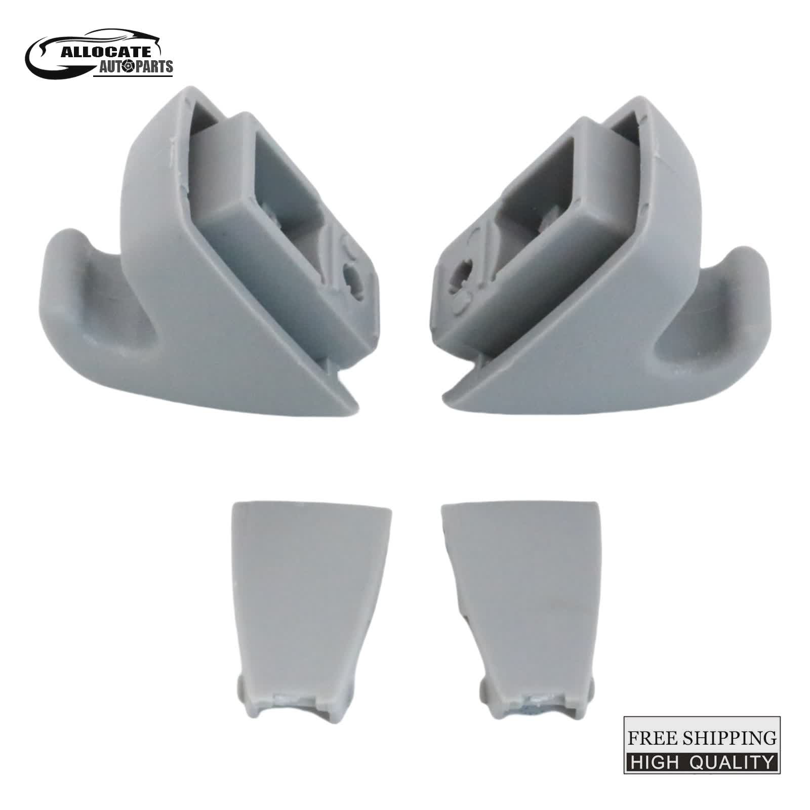 2X For Chevrolet Suburban 2500 1500 Tahoe Gray Car Sun Visor Hook Clip 15882854
