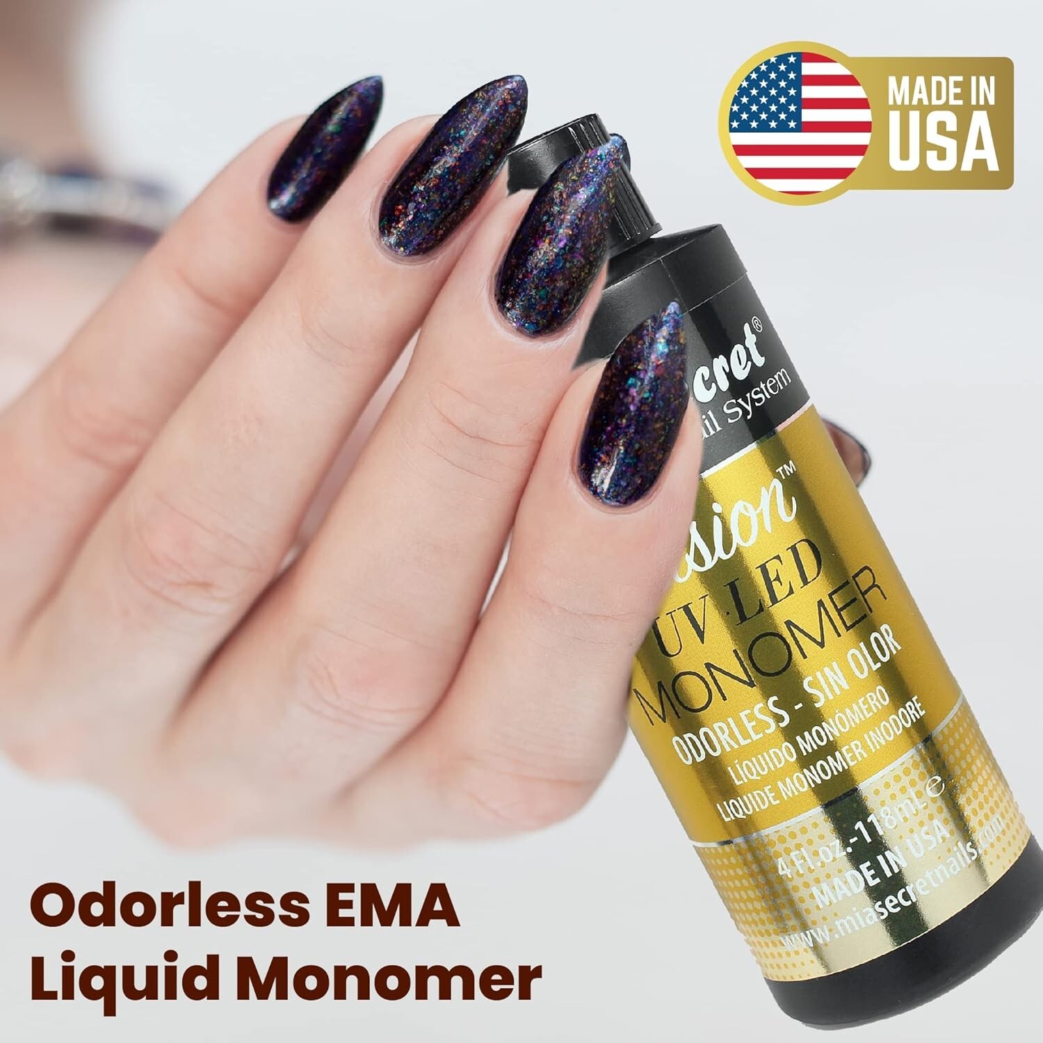 Mia Secret Odorless Monomer 4 oz