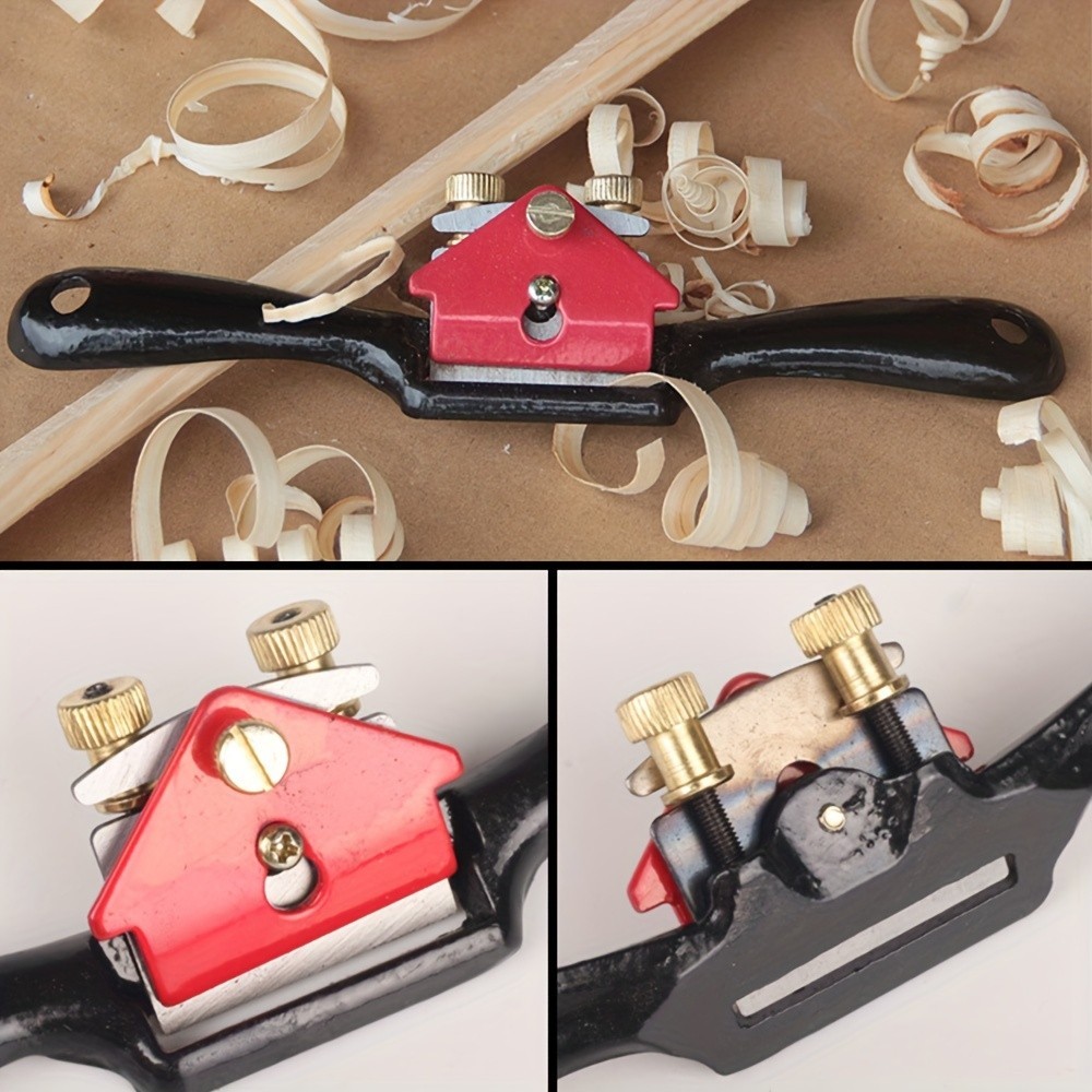 Woodworking Spokeshave - Adjustable for Curved Wood & Edge Trimming