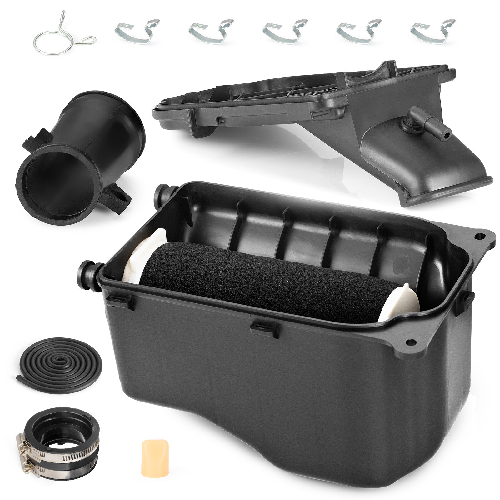 Air Filter Guide Box Cover Assembly Kit for Yamaha Grizzly 660 2002 2003 2004-08