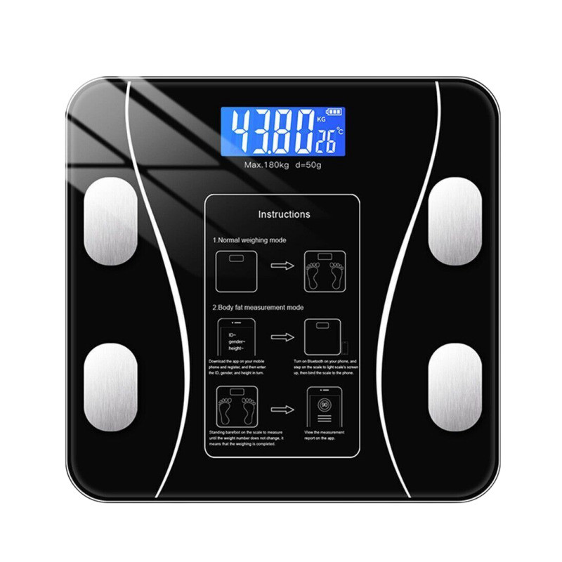 Smart Scale for Body Weight BMI Bluetooth Body Fat Scale Digital Bathroom Scale⭐