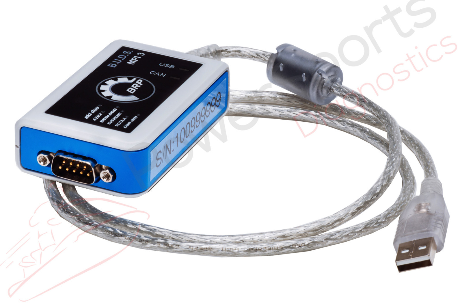 BRP BUDS & BUDS2 MPI-3 Original Diagnostic Scanner - CANAM, SEADOO, SKIDOO, LYNX