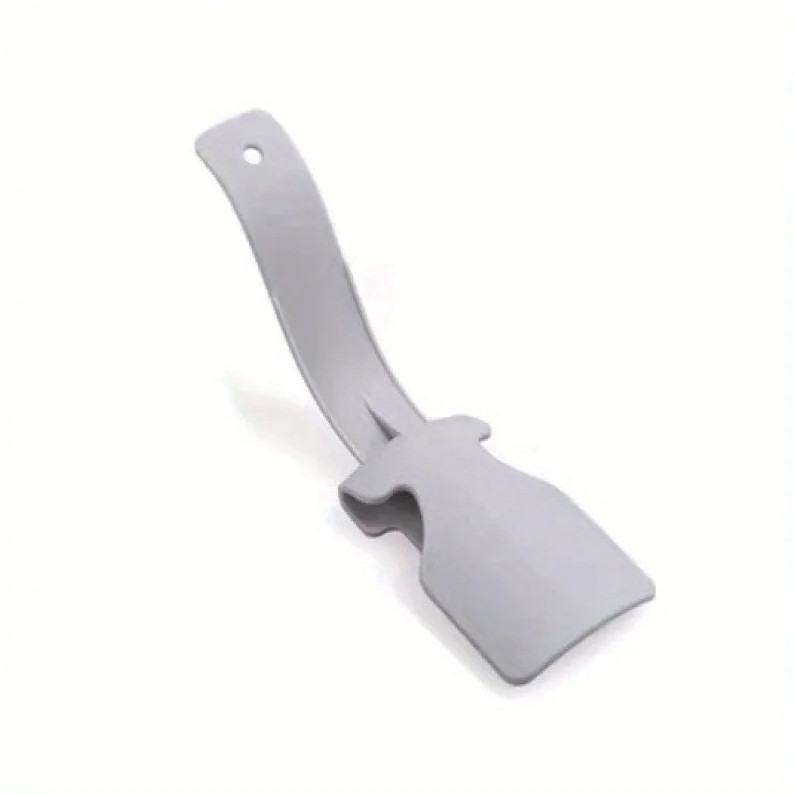 2pcs Plastic Shoe Horn Lazy Shoes Helper Slip-On Lifting Aid Tool - NEW