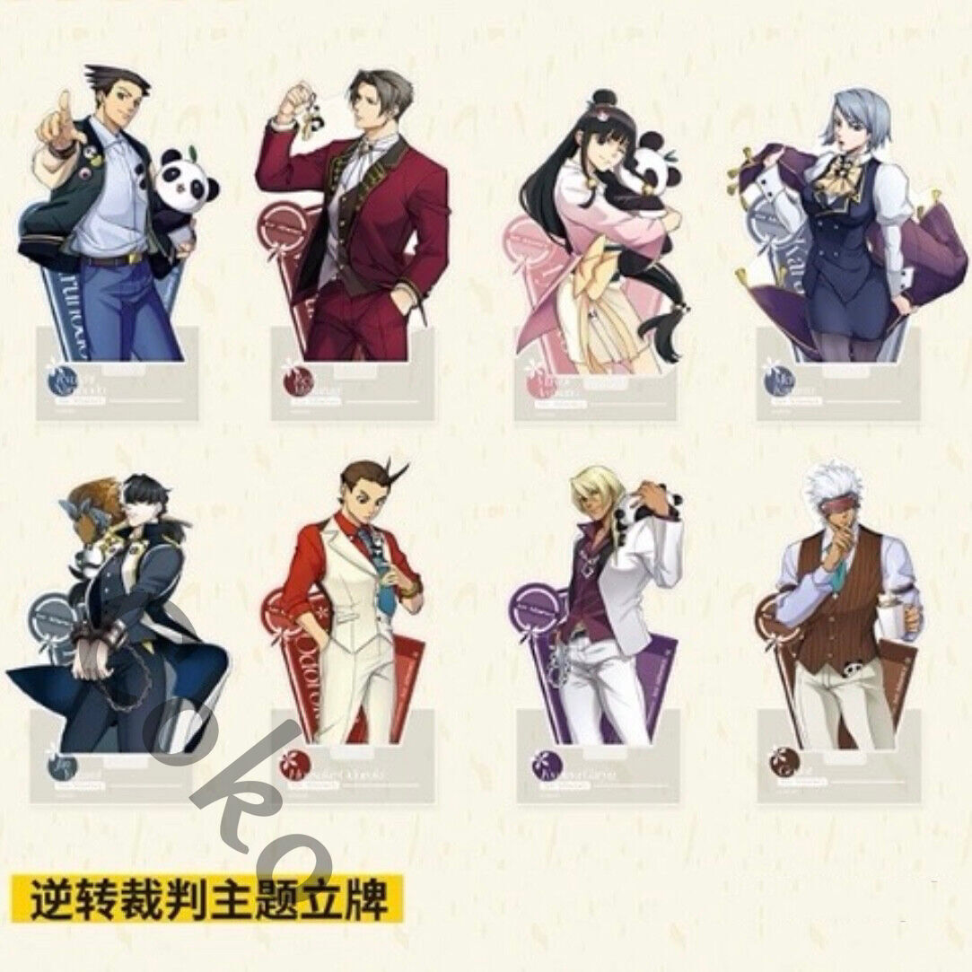 Acrylic Standing Board Ace Attorney Indicative Board Cospaly Decorate Anime Gift