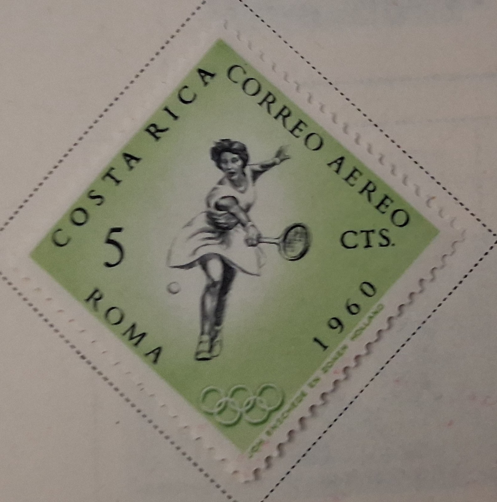 Costa Rica 24 Airmail mint hinged 1956-1964