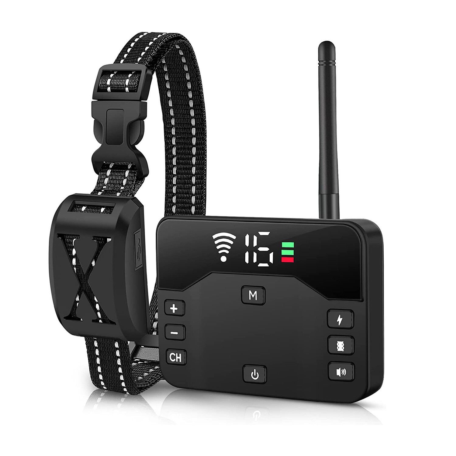 Electric Fence for Dogs 2 in 1 Wireless Dog Fence Collar Pet Containment System