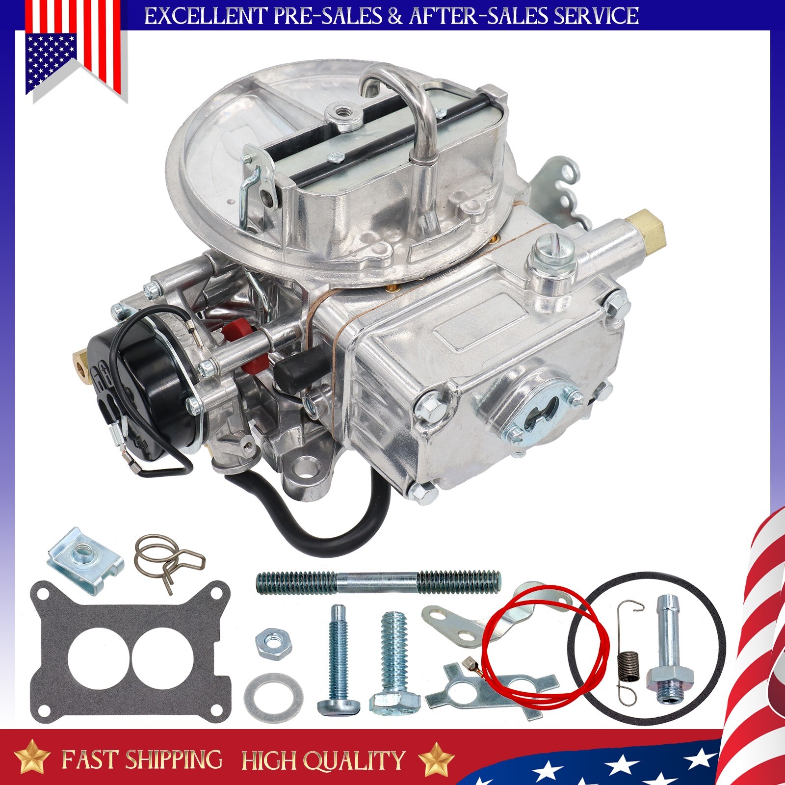 Marine Carburetor 500 CFM Electric Choke 0-80402-2 For Holley 2300 Gas New 🔥