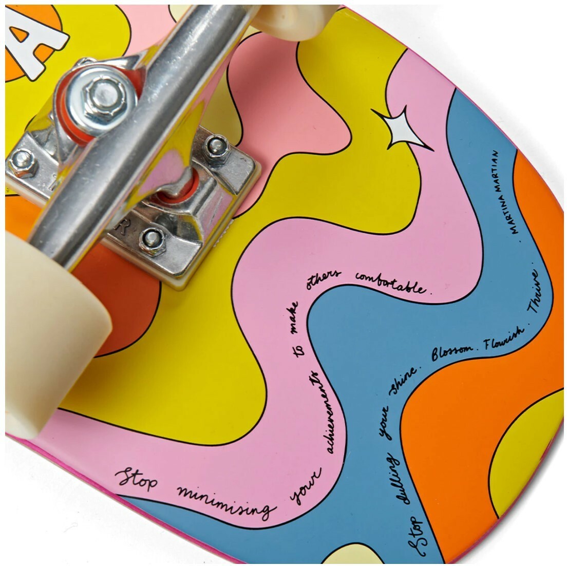 Impala Athena 28.25" Cruiser Martina Martian LIMITED EDITION Skateboard Complete