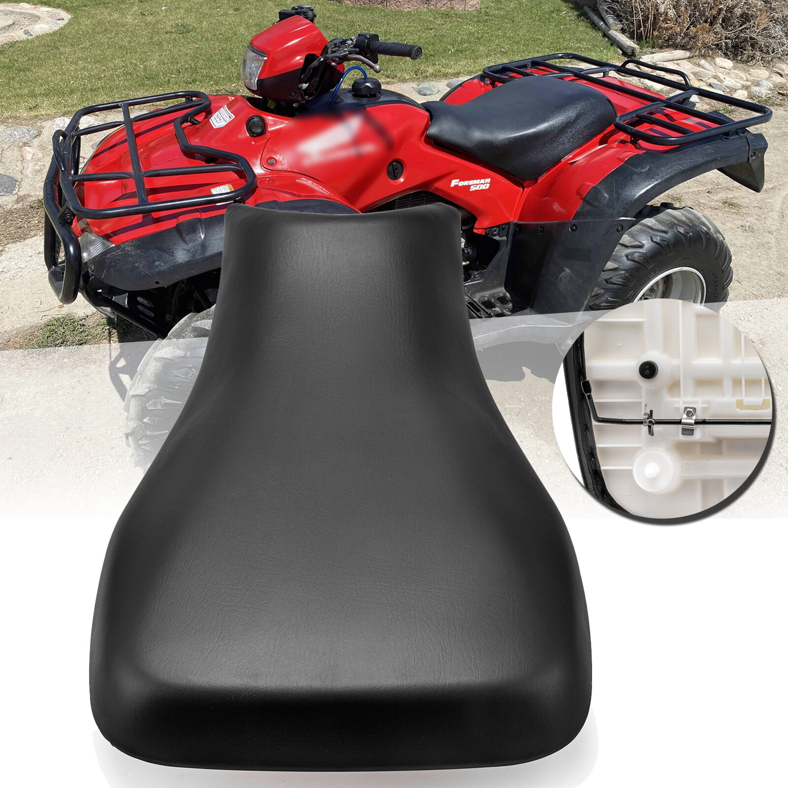 Complete Seat For Honda 2005-2011 Foreman 500 TRX500 / 2005-2014 Rubicon 500 TRX