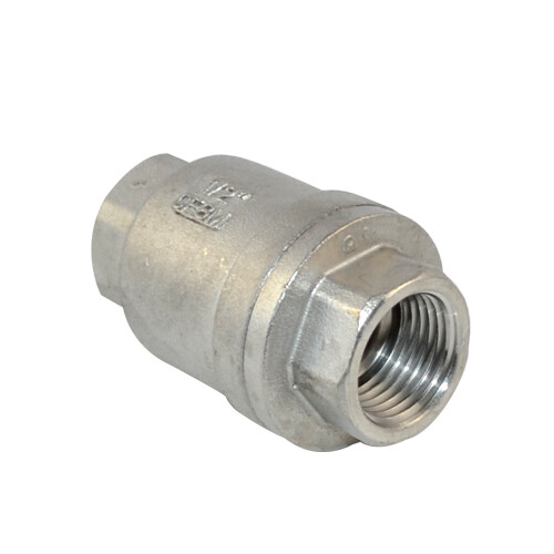 1/2 - 2 inch 1.5" 1" Vertical Check Valve NPT female Threaded Stainless Steel