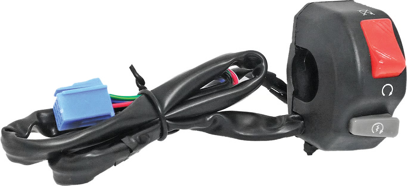 K&S Technologies Right Hand Handlebar Starter/Stop Switch Motorcycle 12-0203
