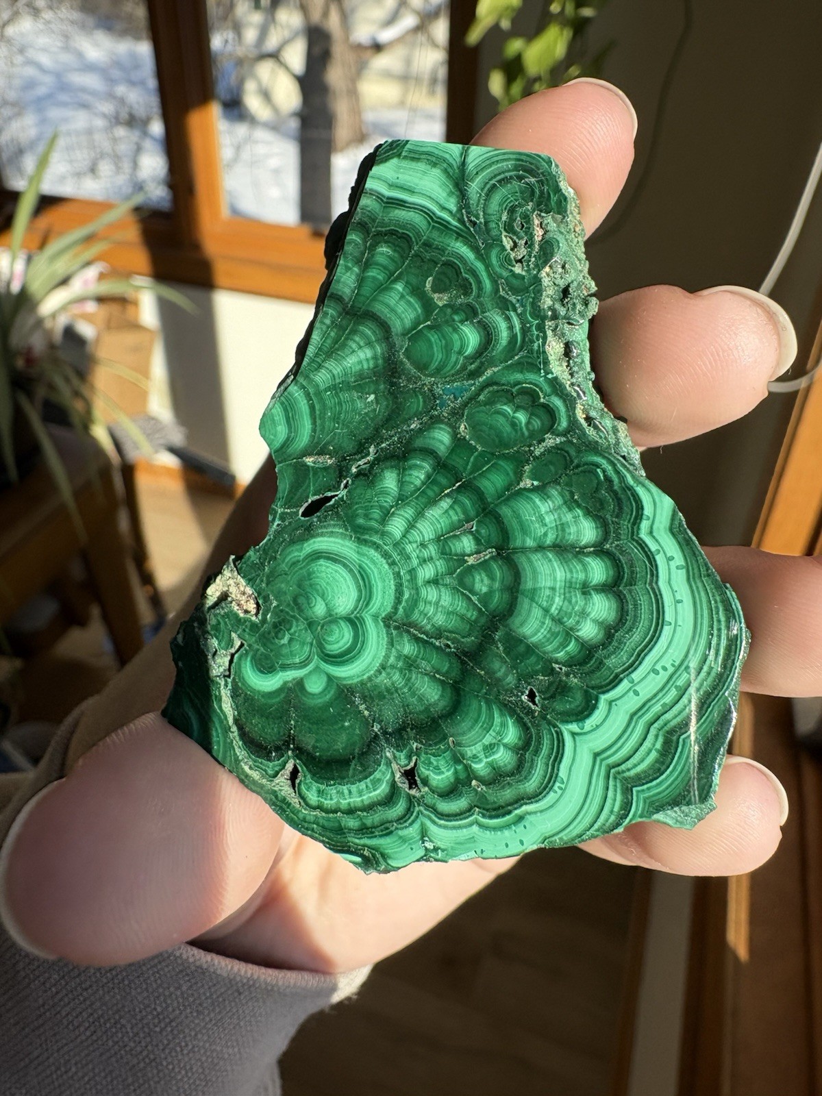 Malachite Slab