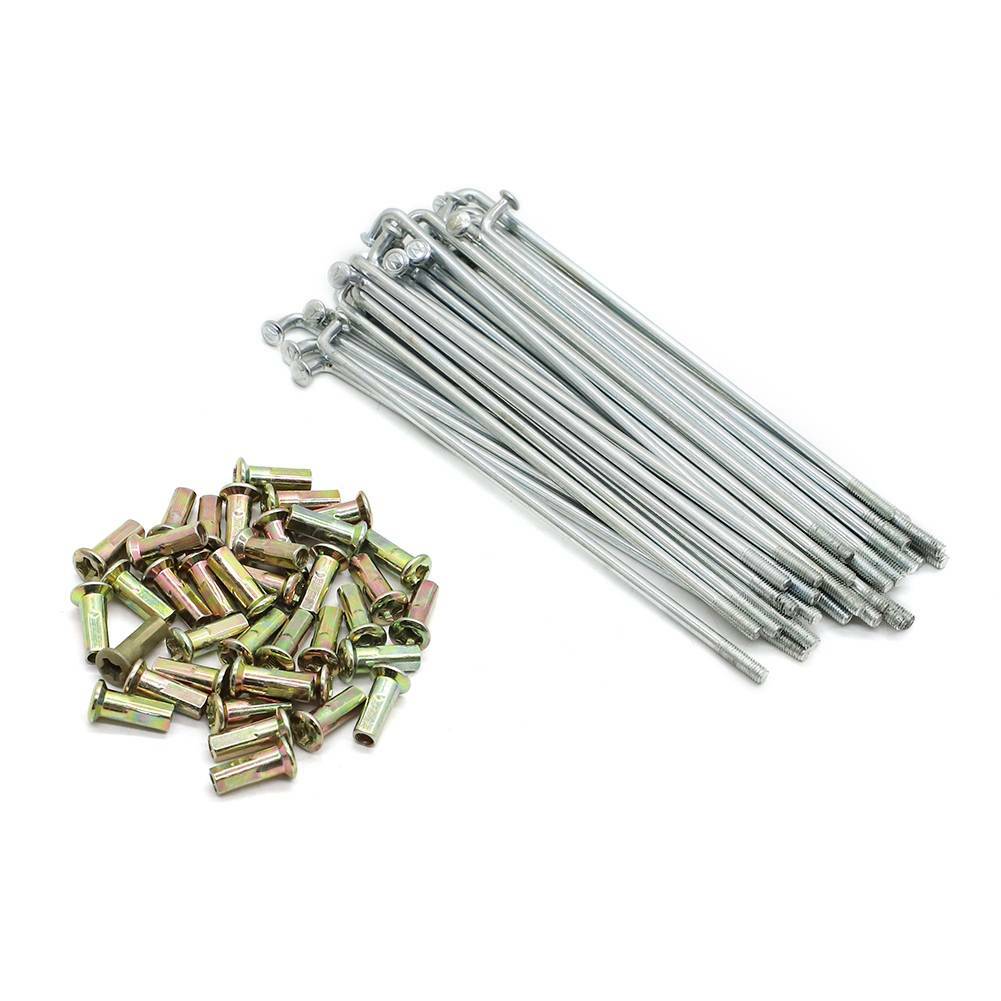 36pcs Rear Wheel Spokes Set with Nipples for Honda CRF80F 2004-2009 XR80R 90-03