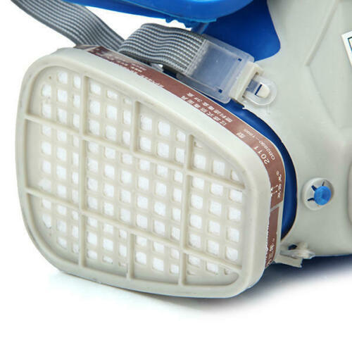 Silicone Half Face Gas Mask Paint Spray Chemical Respirator Reusable 95% Filter