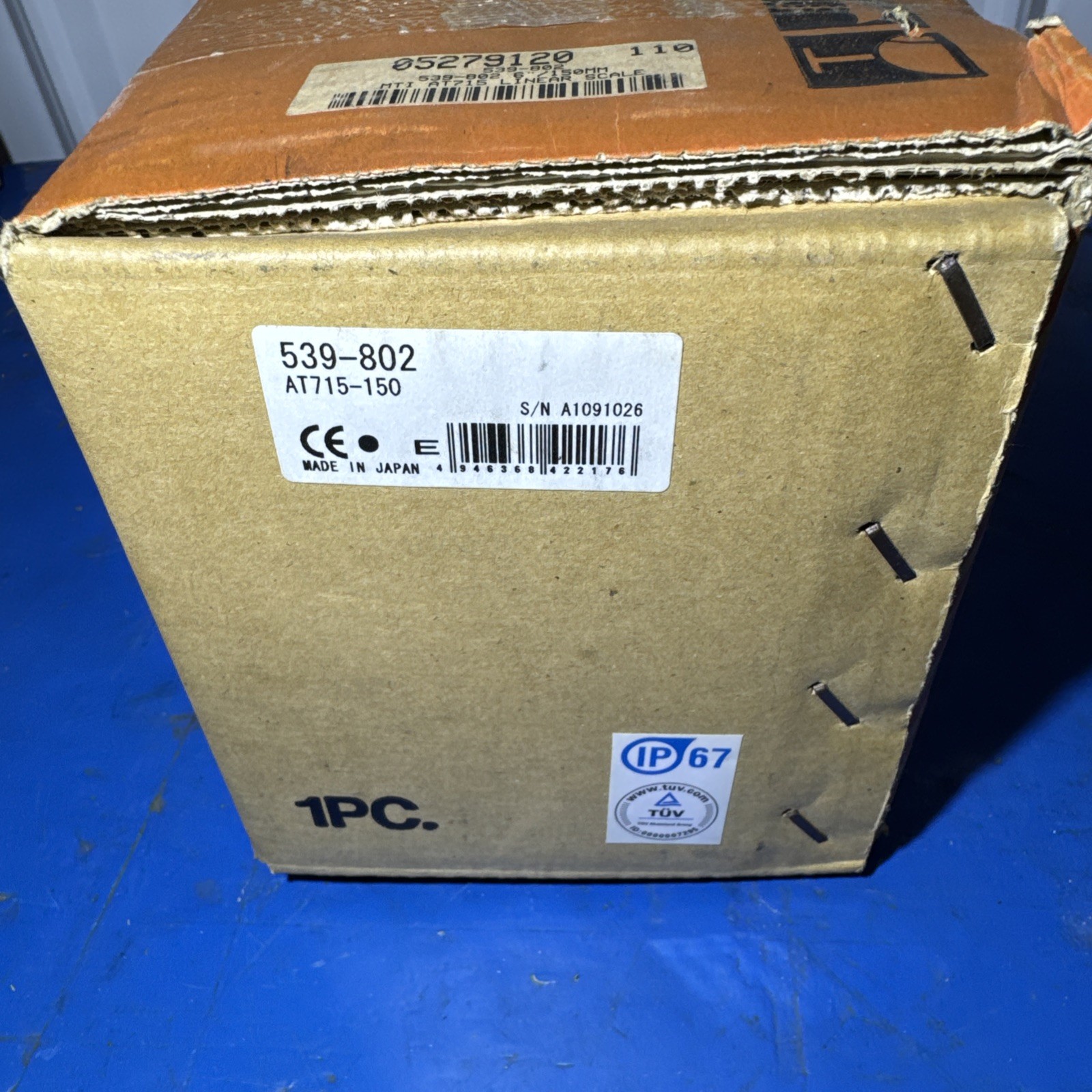 New Mitutoyo AT715-150 Linear Scale 6” 150mm