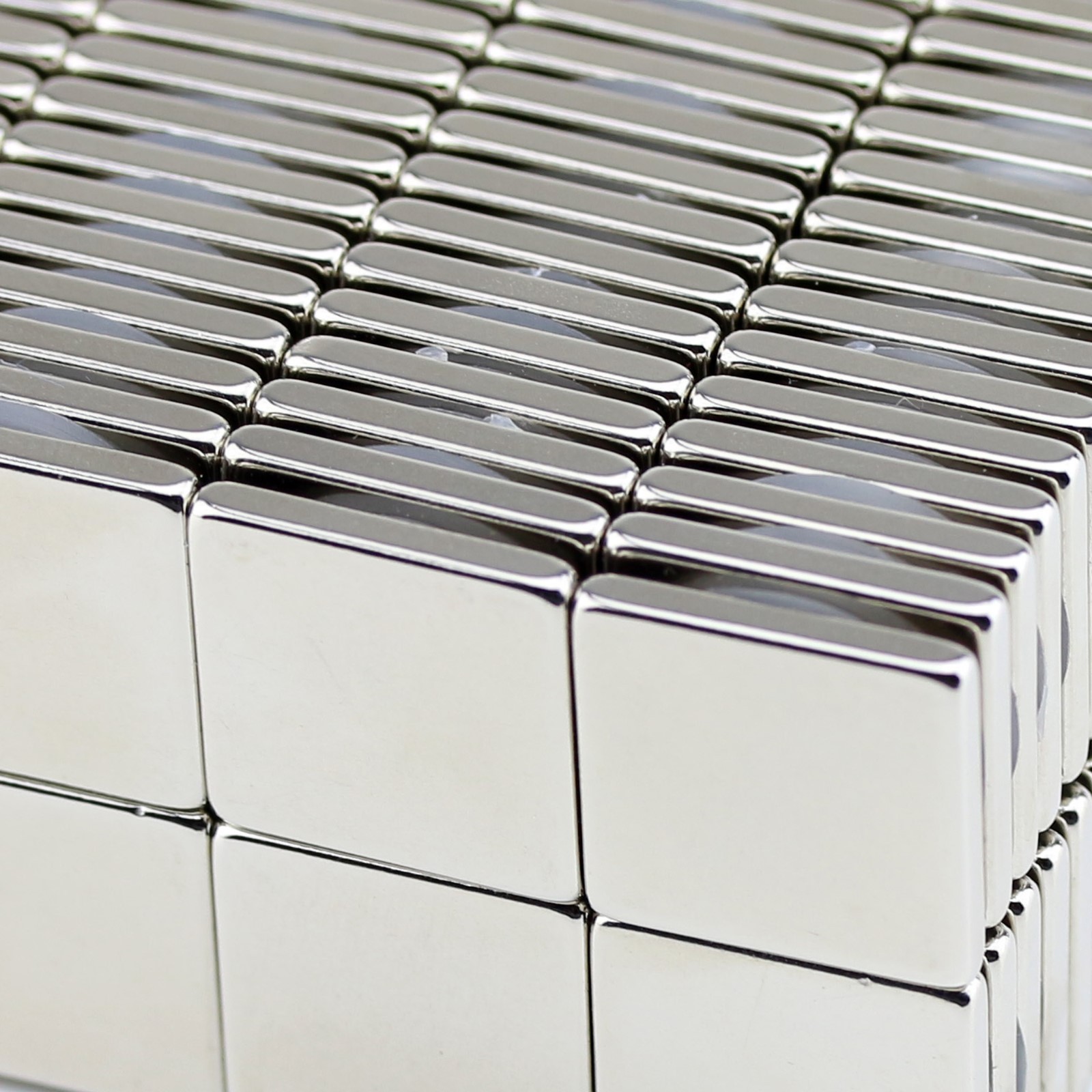 Lot 10 25 50 Super Block Magnets 1"x1"x1/8" inch Rare Earth Neodymium N50