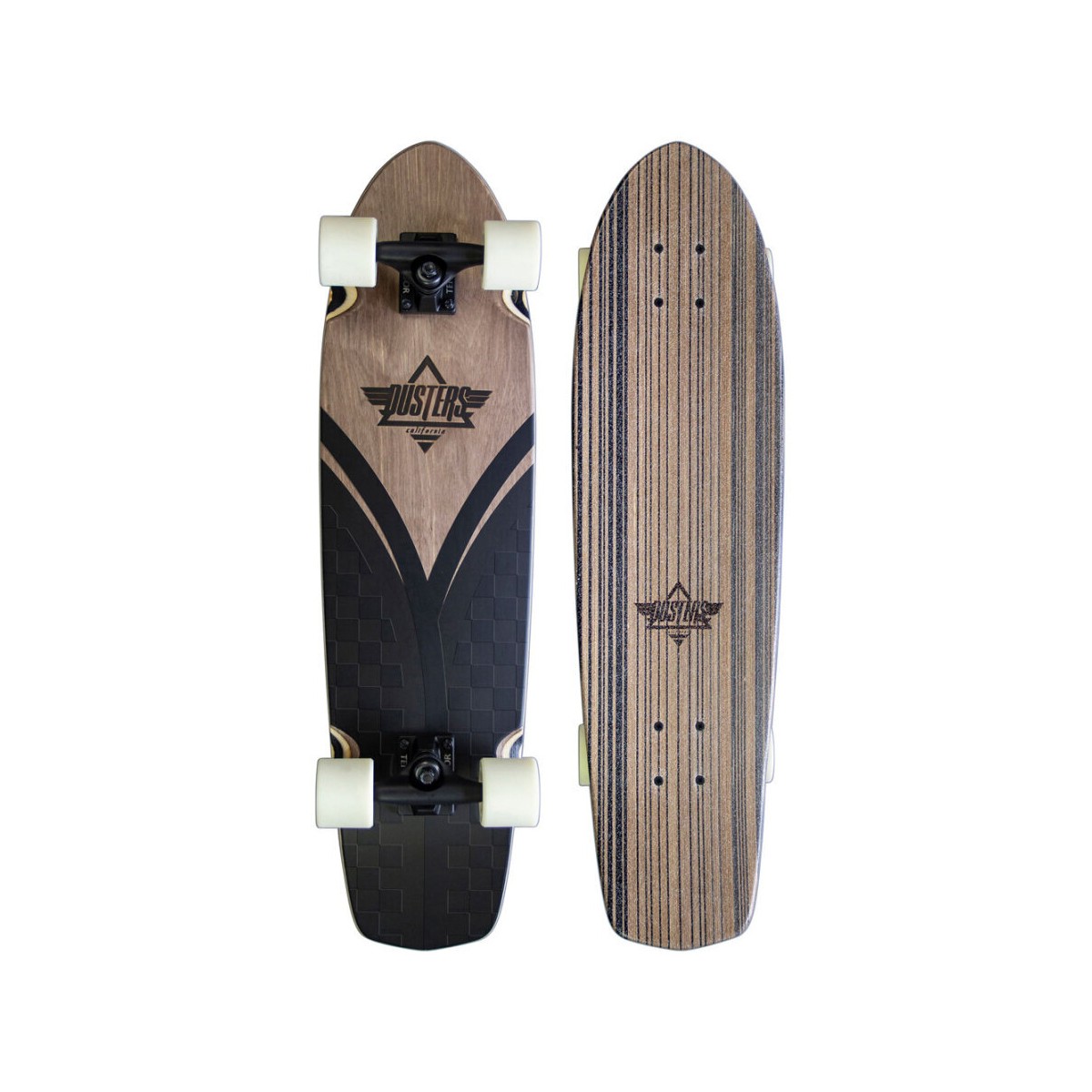 Dusters California Skateboard Cruiser Flashback 7.9" x 31" Custom V-Ply Constru