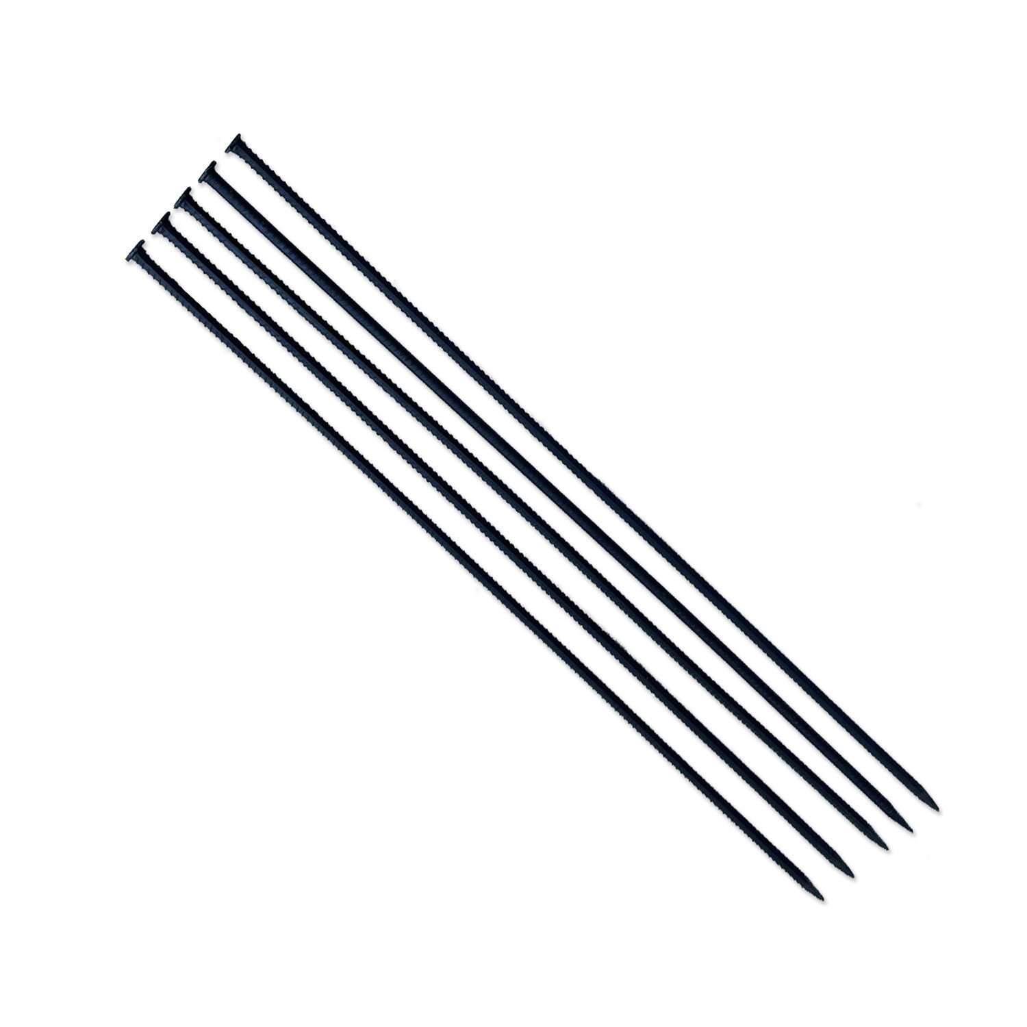 Sandbaggy 48" Steel Rebar Stakes with Nail Head - Garden Stakes (#4 Rebar)