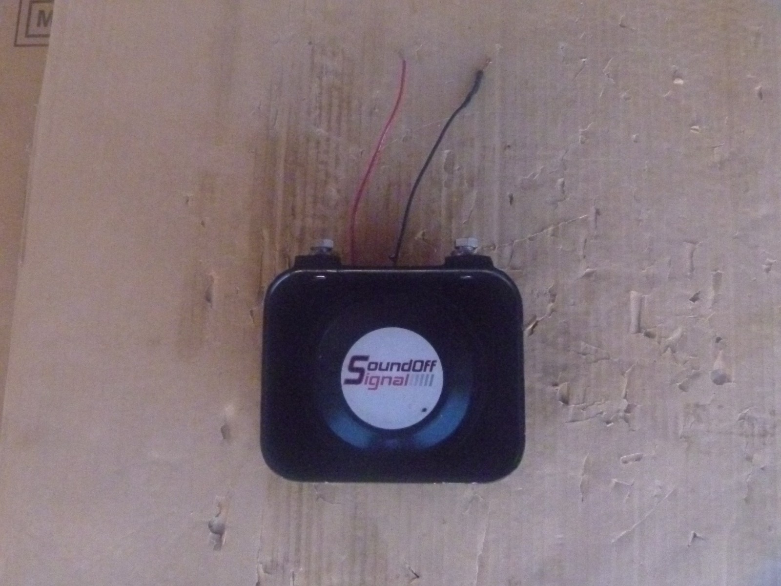 SOUNDOFF SIGNAL SIREN SPEAKER 100 WATTS...TESTED!