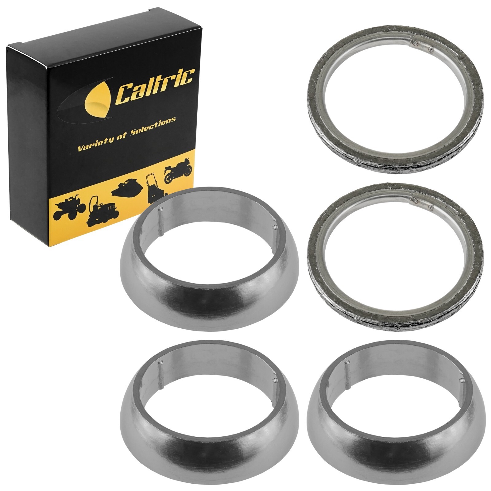 Exhaust Muffler Silencers Pipe Gasket Kit for Can-Am Commander 1000 EFI 2012-17