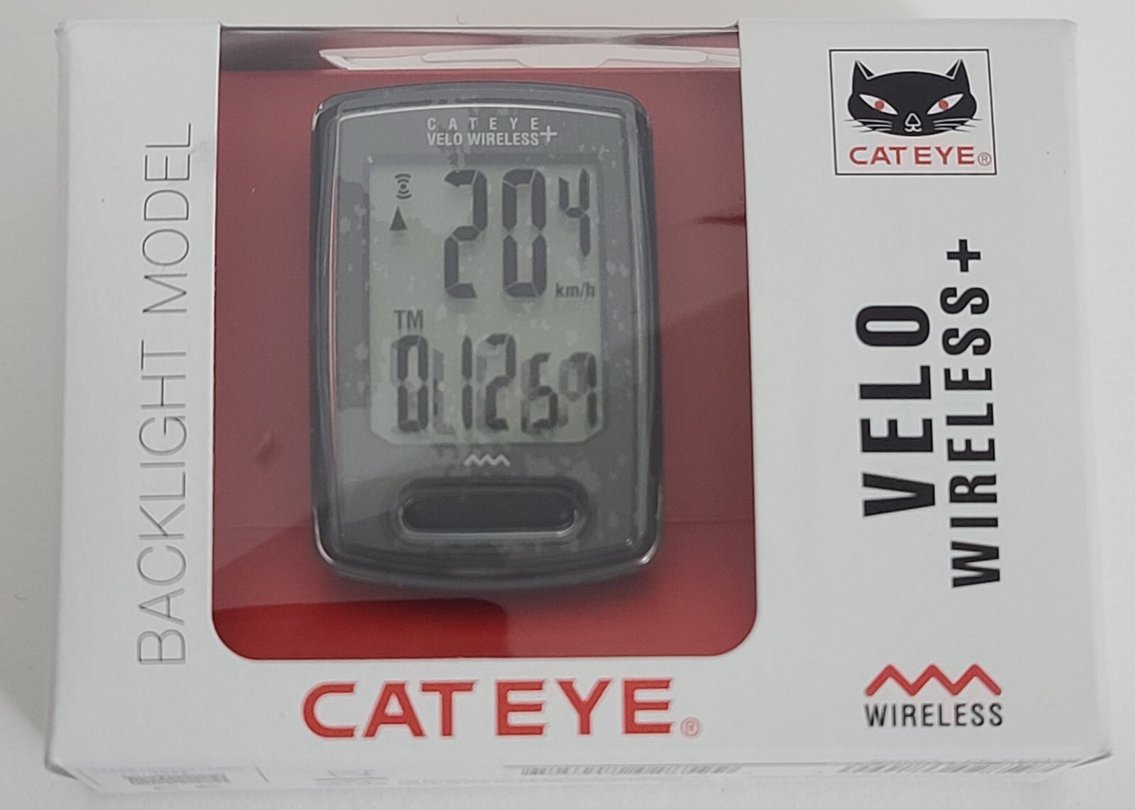 CatEye Velo Wireless Plus Cycling Bicycle Computer - CC-VT235W With Backlight