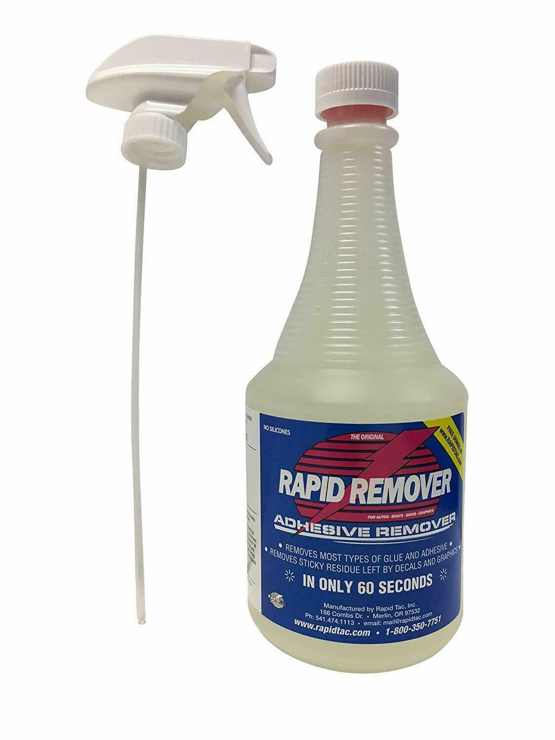 RAPID REMOVER Adhesive Decal Remover Spray Bottle (32 oz)