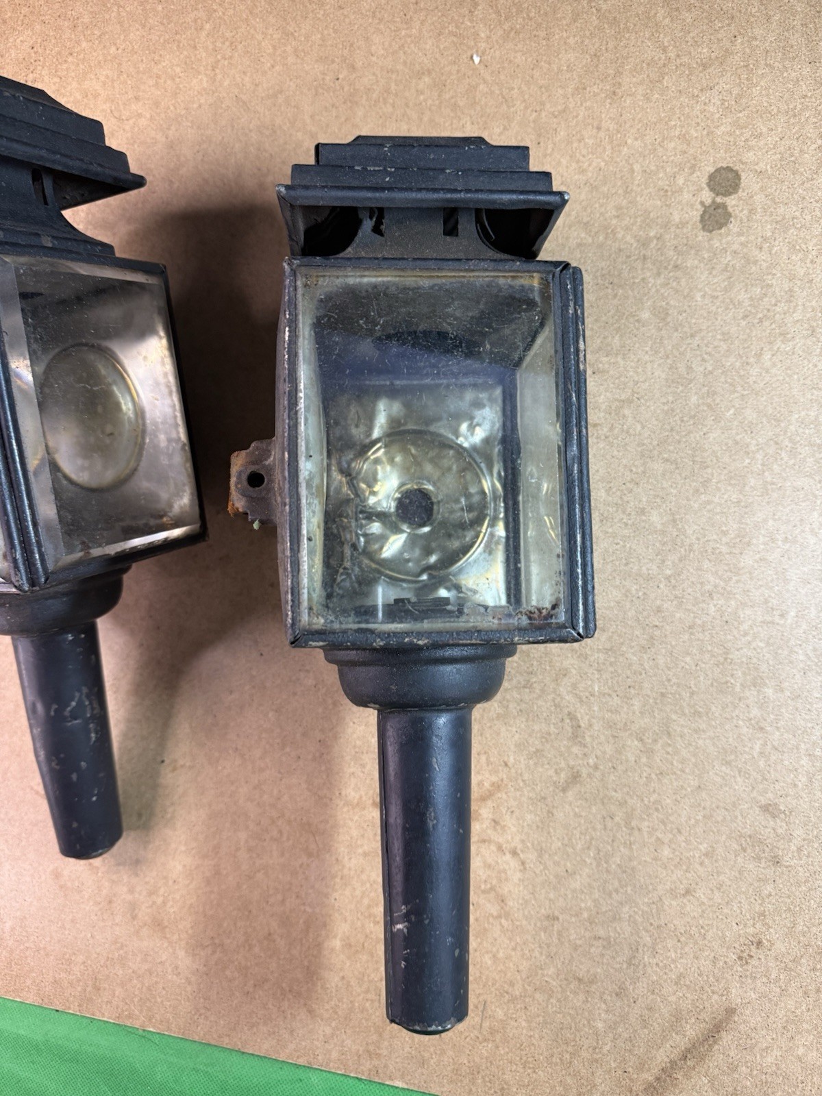 Antique Pair of Carriage Buggy Lamps – Edward Miller & Co., USA, Circa 1880–1900