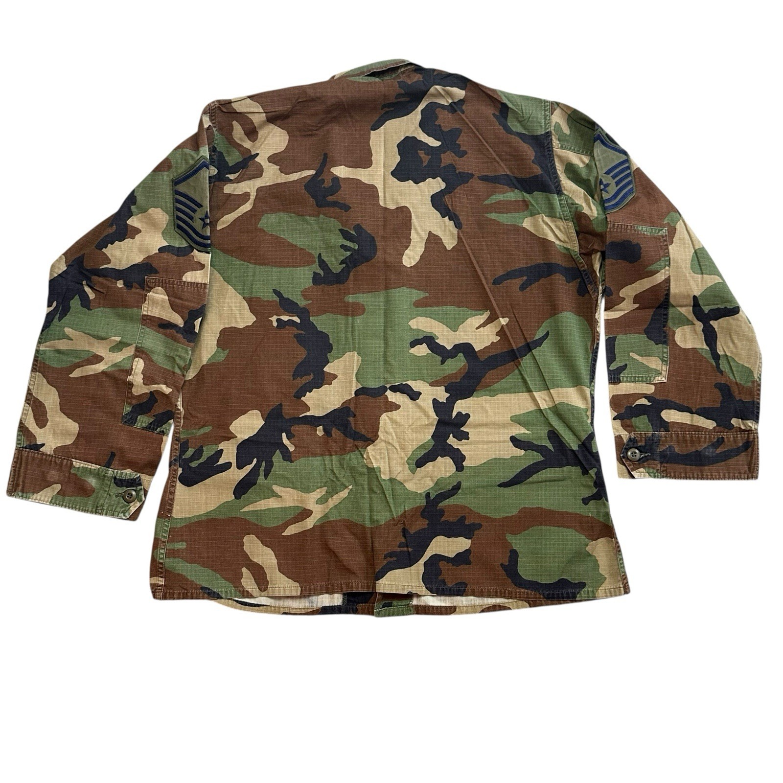 USAF Air Force Europe BDU Woodland Camo Uniform Large-Regular