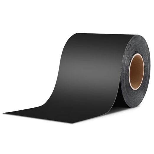Butyl Sealant Tape, RV Roof Tape Black, 6 Inch x 50 Feet RV 6In-50FT Black