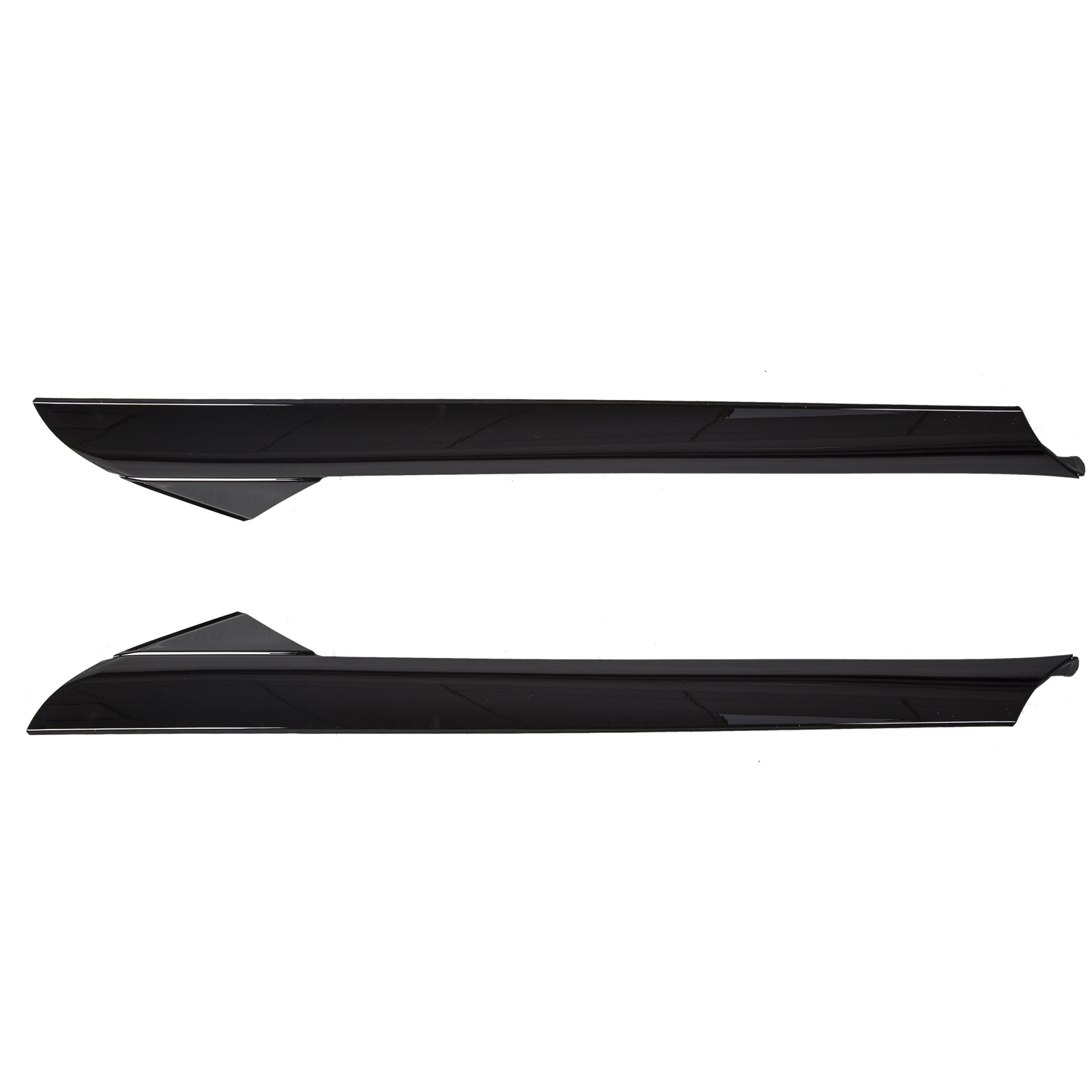 Fit 2011-2019 Ford Explorer Pair Windshield Outer Pillar Trim Molding Left Right