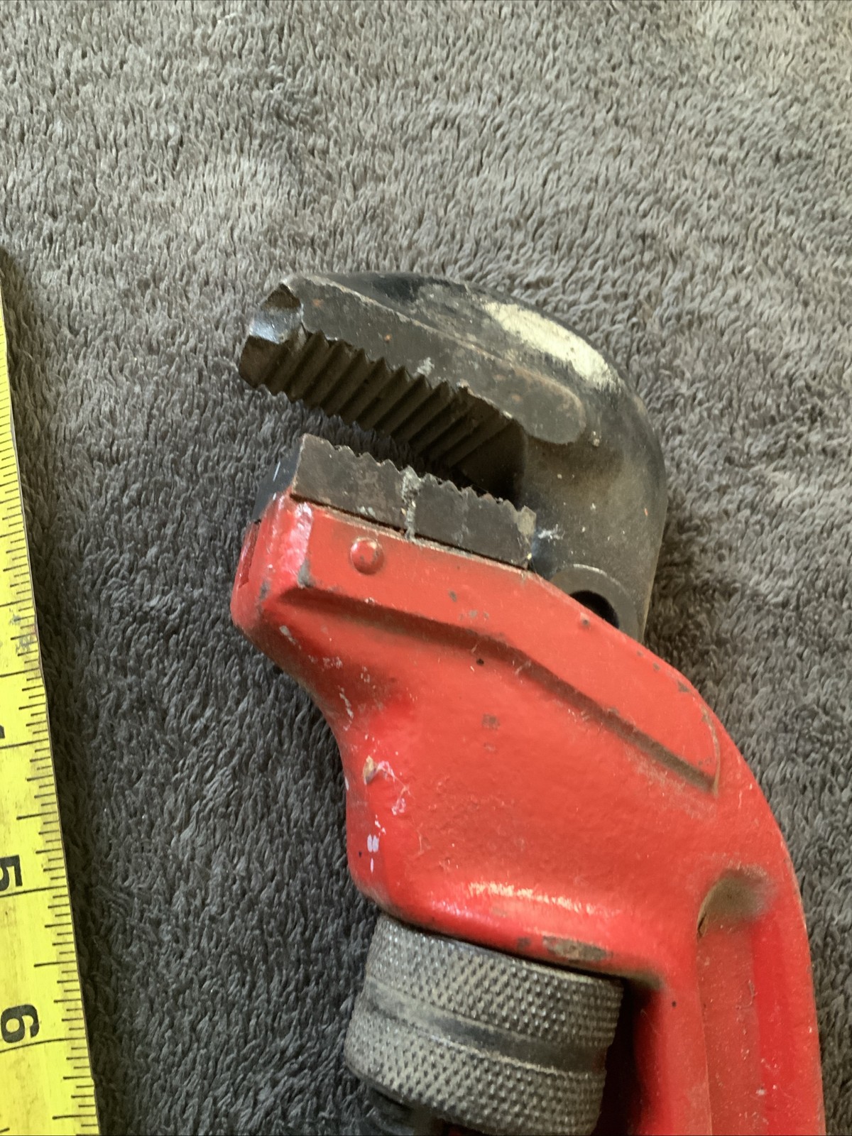 Ridgid E24 Heavy Duty End Pipe Wrench…good Shape….heavy….