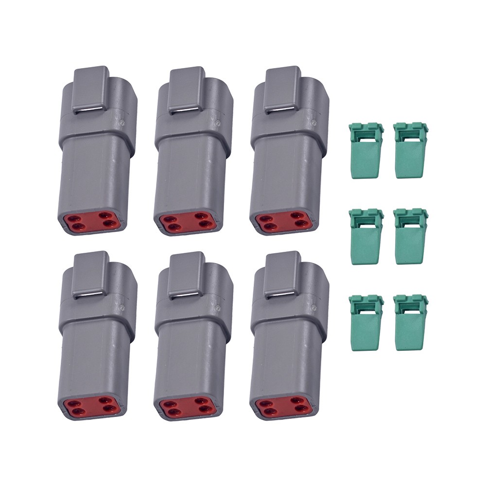 US Deutsch DT Connector Plug Kit 1750PCS With Crimp Tool Automotive #DT-KIT3-TR
