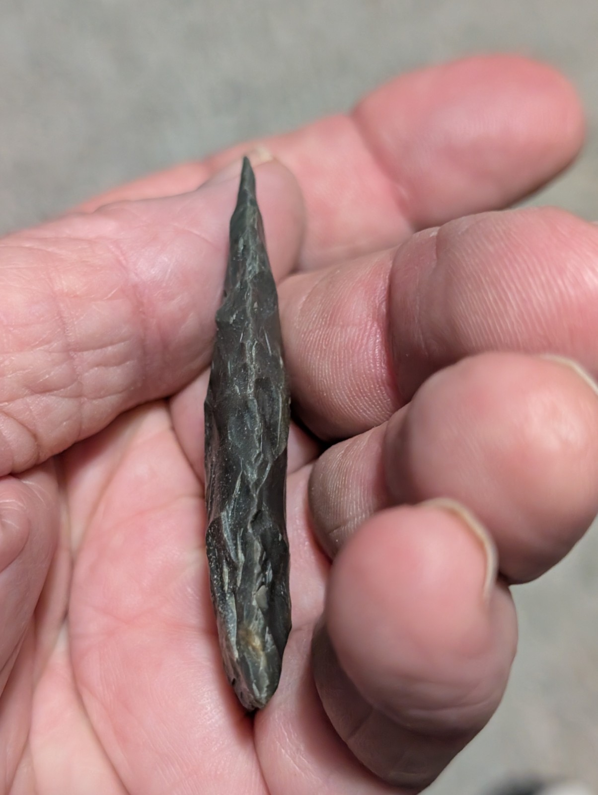 Gorgeous Copena, 2 7/16", N Ctrl Alabama, Bangor Chert, Authentic Arrowhead