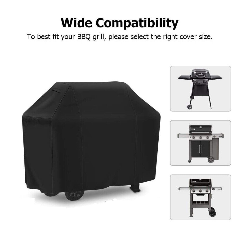 BBQ Gas Grill Cover Barbecue Waterproof Outdoor Heavy Duty Rain UV Protection