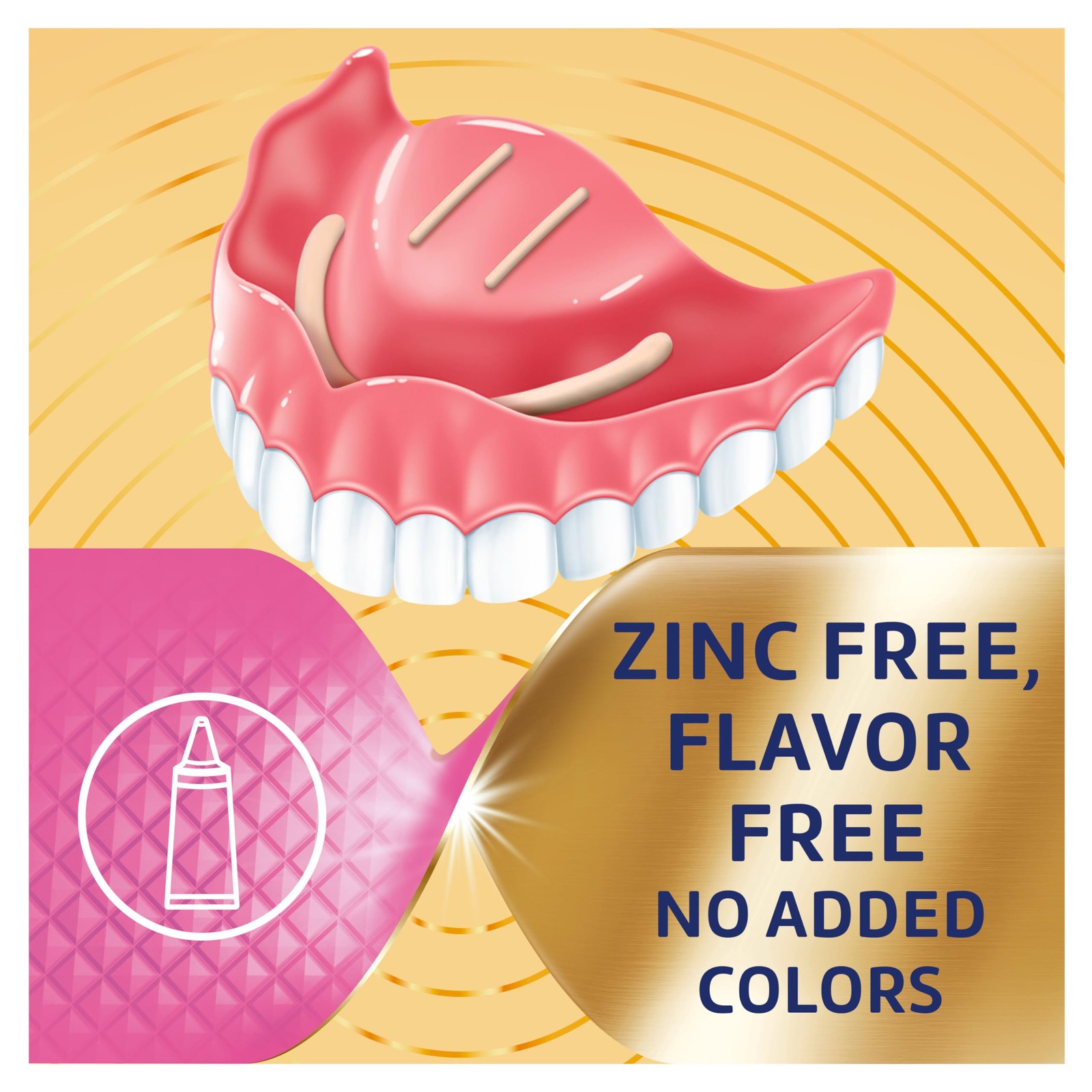 Poligrip Denture Adhesive Power Max Hold Plus Comfort Denture Adhesive Cream ...