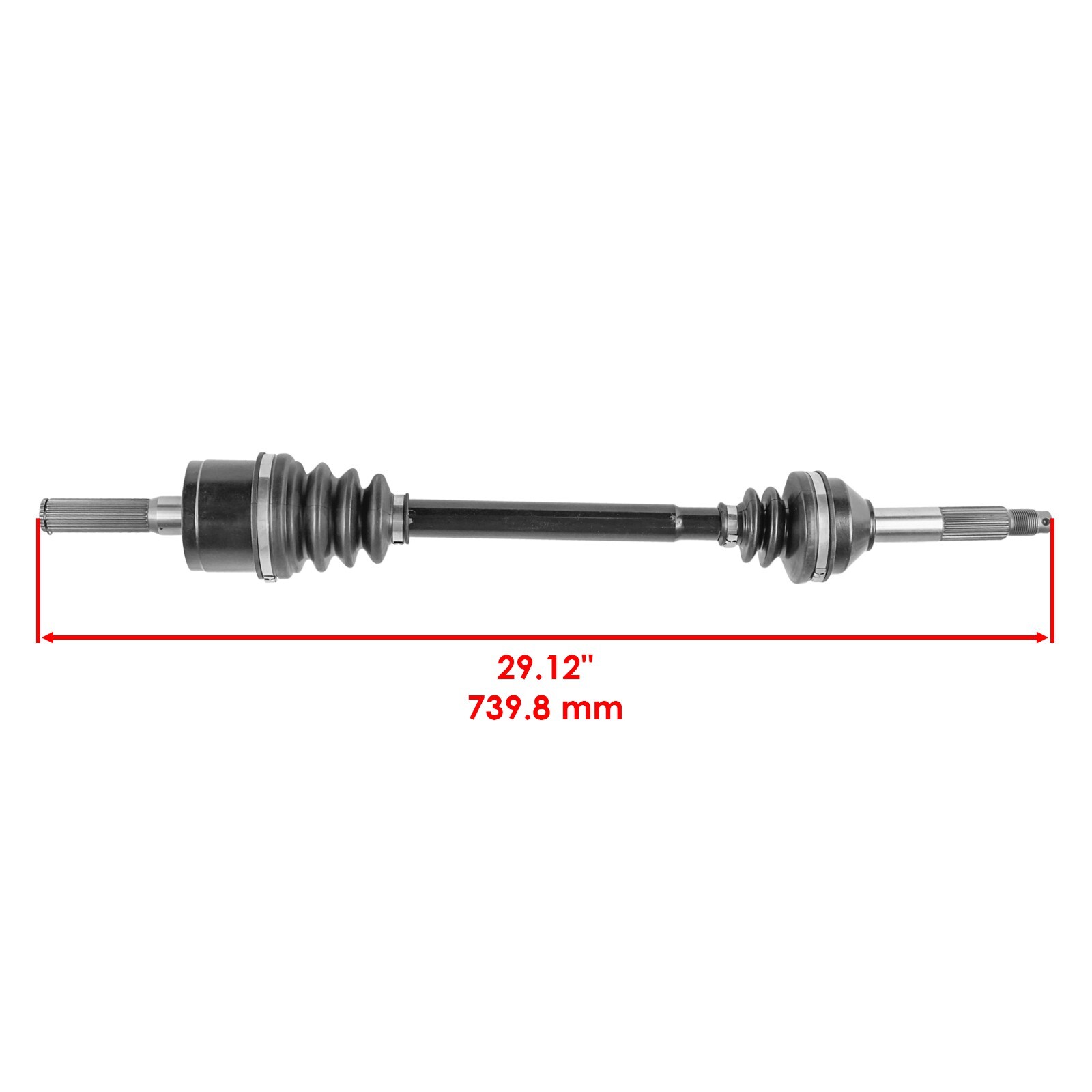Rear Left And Right CV Joint Axles for Kawasaki Teryx 750 KRF750 4X4 2008-2011