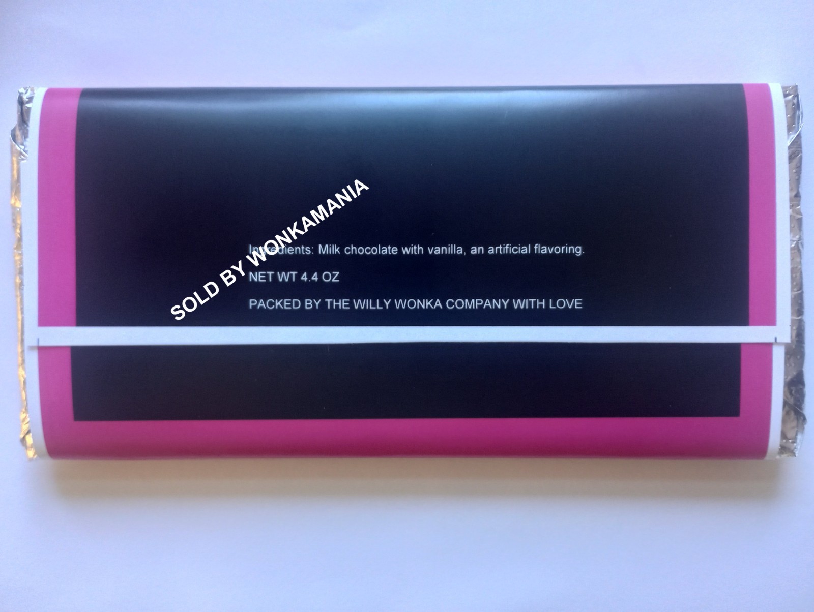 Willy Wonka Chocolate Bar w/Golden Ticket (Chocolate Included) (1 bar w/Order)