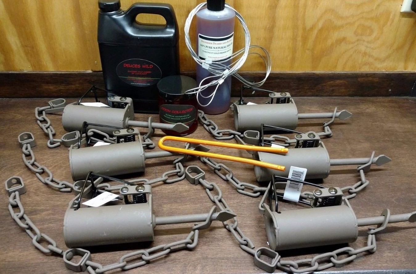 6 Southern Snares Dog Proof Trapping Kit Duke Dog Proof Traps Raccoon Trapping