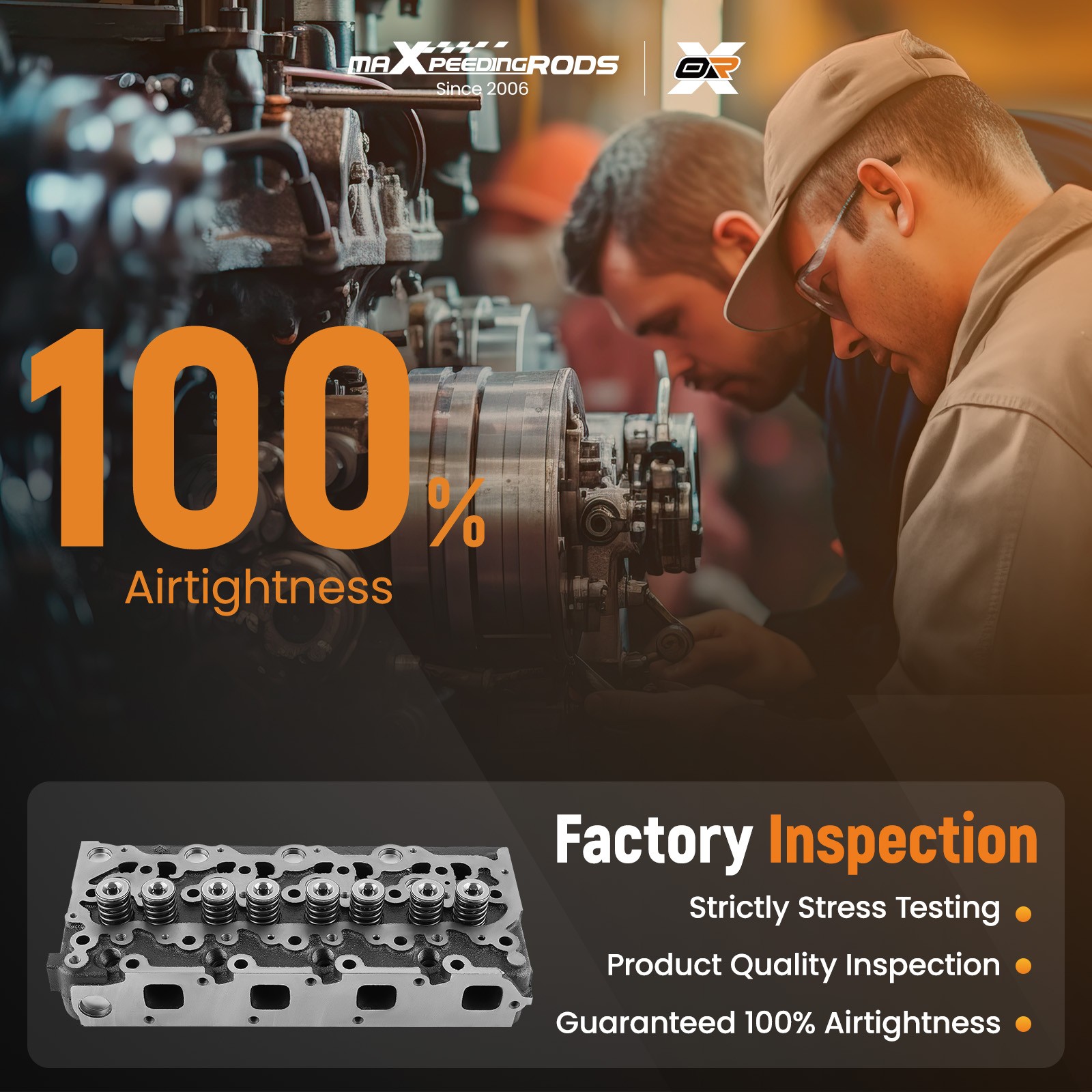 Complete Cylinder Head 19077-03048 for Bobcat 753 Kubota V2203 V2203T V2203E