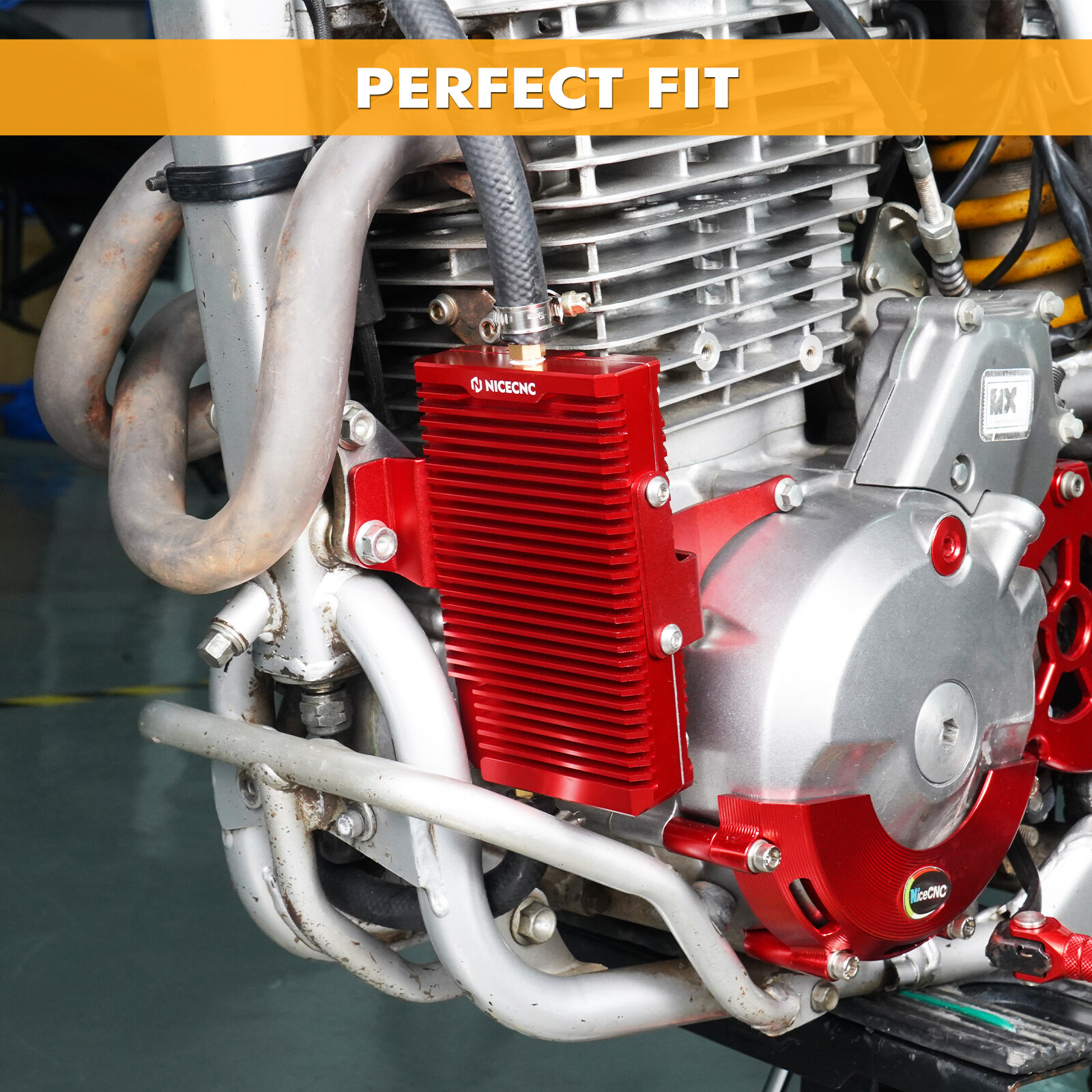 NiceCNC Billet Fairings Body Kit Chain Cover Foot Peg For Honda XR650L 1993-2024